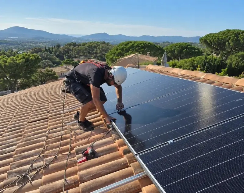 Installateur panneaux solaires Yvrac — pose photovoltaïque sur toiture
